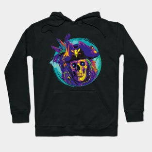 Grinning Undead Pirate Hoodie